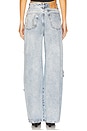 view 4 of 6 Boyfriend Jeans With Bow Embroidery in Blue