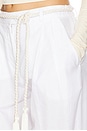 view 6 of 6 Double Trumpettle Trousers in White