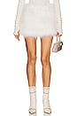 view 1 of 4 Faux Fox Mini Skirt in Optical White