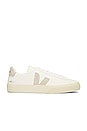 view 1 of 6 ZAPATILLA DEPORTIVA in Extra White & Natural Suede