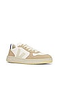 view 2 of 6 V-10 Bastille Sneaker in Extra White & Sahara Paros
