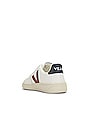 view 3 of 6 V-12 Sneaker in Extra White & Marsala Nautico
