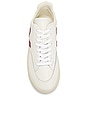 view 4 of 6 V-12 Sneaker in Extra White & Marsala Nautico