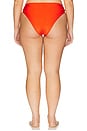 view 6 of 8 Bianca Bikini Bottom in Tangerine