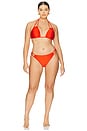 view 8 of 8 Bianca Bikini Bottom in Tangerine