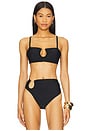 view 1 of 8 Sofia Bikini Top in Black