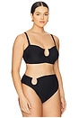 view 4 of 8 Sofia Bikini Top in Black