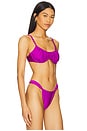 view 3 of 8 Nev Bikini Top in Berry