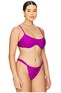 view 4 of 8 Nev Bikini Top in Berry