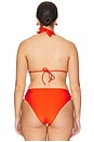 view 6 of 8 Bianca Bikini Top in Tangerine