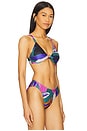 view 3 of 8 Vista Bikini Top in Lush