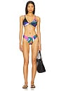 view 7 of 8 Vista Bikini Top in Lush
