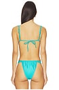 view 3 of 5 HAUT DE MAILLOT DE BAIN TRIANGLE PERLA in Ocean
