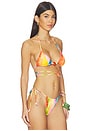 view 2 of 4 Norah Triangle Bikini Top in Samba