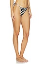 view 2 of 4 Norah Side Tie Bikini Bottom in Zebra