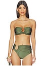 view 2 of 5 Sofia Bikini Top in Sage