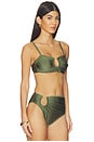 view 3 of 5 Sofia Bikini Top in Sage