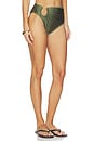 view 2 of 4 SOFIA 하이웨이스트 비키니 바텀 in Sage