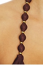 view 5 of 5 Sole Triangle Bikini Top in Chocolate