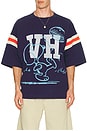 view 1 of 4 x Peanuts Snoopy Football Jersey in Blue
