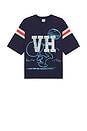view 4 of 4 x Peanuts Snoopy Football Jersey in Blue