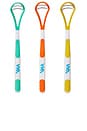 view 1 of 3 HERRAMIENTA DE CUIDADO BUCAL TONGUE SCRAPER PACK OF 3 in 