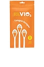 view 2 of 3 HERRAMIENTA DE CUIDADO BUCAL TONGUE SCRAPER PACK OF 3 in 