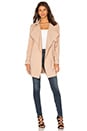 view 1 of 5 Solitude Short Trench Coat in Camel