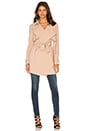 view 2 of 5 Solitude Short Trench Coat in Camel