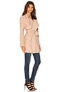 view 3 of 5 Solitude Short Trench Coat in Camel