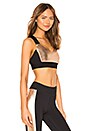 view 2 of 4 SOUTIEN-GORGE DE SPORT RADIANT in Black & Rose Gold