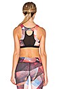 view 3 of 4 Print Radical Bra in Rust