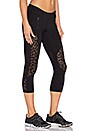 view 2 of 4 LEGGINGS CAPRI RELEVE in Black