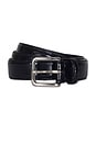 view 2 of 3 30mm Spazzolato Belt in Black