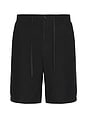 view 1 of 3 Hemp Drawstring Shorts in Black