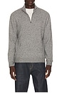 view 1 of 4 Quarter Zip Sweater in Black