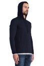 view 2 of 5 Double Layer Hoodie in Coastal