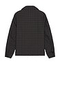 view 2 of 4 Plaid Zip Jacket in Charcoal