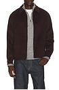 view 1 of 4 Splittable Jacket in Chocolate Plum