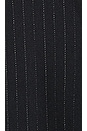 view 5 of 6 Wool Flannel Pinstripe Trouser in Coastal & Bone