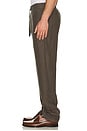 view 4 of 4 Hemp Drawstring Pants in Mangrove