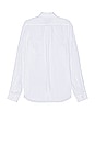view 2 of 3 Linen Long Sleeve Shirt in Optic White