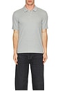 view 4 of 4 Short Sleeve Johnny Polo in Broad Leaf & Optic White