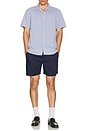 view 5 of 5 2 Pocket Short Sleeve Shirt in Playa Blue