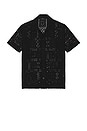 view 1 of 4 CAMISA ABOTONADA KNIT CROCHET in Black