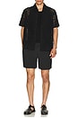 view 4 of 4 CAMISA ABOTONADA KNIT CROCHET in Black