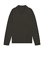 view 1 of 4 Long Sleeve Johnny Polo in Washed Dark Leaf