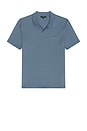 view 4 of 4 Short Sleeve Johnny Collar in Uniform Blue
