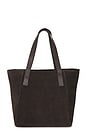 view 1 of 6 Suede Weekend Bag in Tobacco
