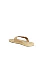 view 4 of 5 Fiji Suede Thong Sandal in New Camel
